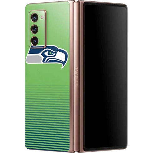 NFL Seattle Seahawks Breakaway Galaxy Z Fold2 5G Skin