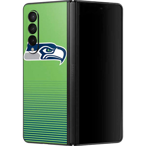 NFL Seattle Seahawks Breakaway Galaxy Z Fold3 5G Skin