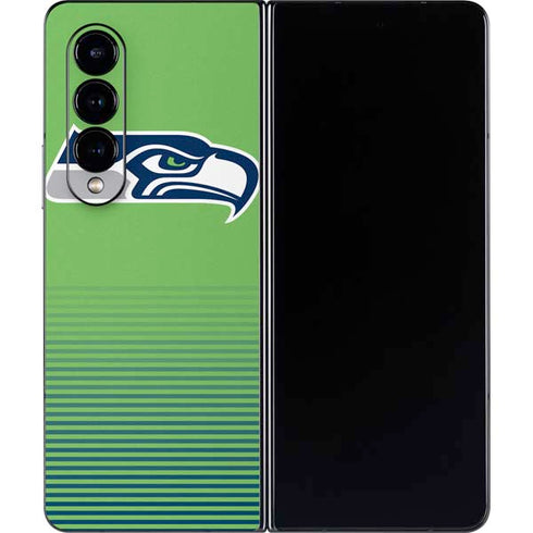 NFL Seattle Seahawks Breakaway Galaxy Z Fold4 5G Skin