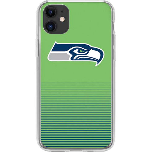 NFL Seattle Seahawks Breakaway iPhone 11 Clear Case