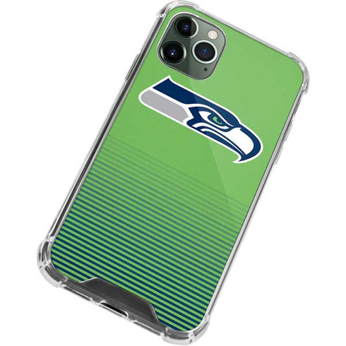 NFL Seattle Seahawks Breakaway iPhone 11 Pro Max Clear Case