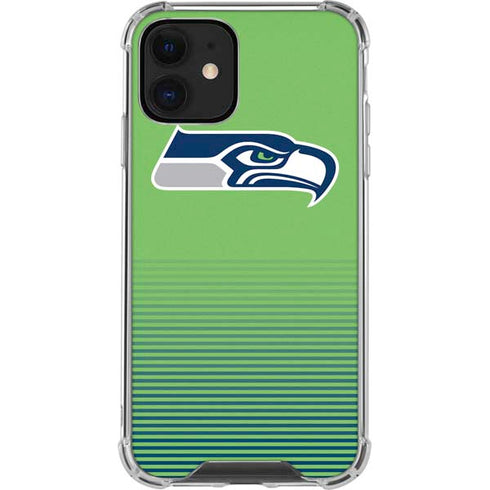 NFL Seattle Seahawks Breakaway iPhone 12 Mini Clear Case