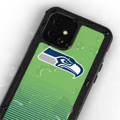 NFL Seattle Seahawks Breakaway iPhone 12 Mini Waterproof Case
