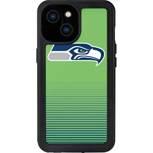 NFL Seattle Seahawks Breakaway iPhone 13 Mini Waterproof Case
