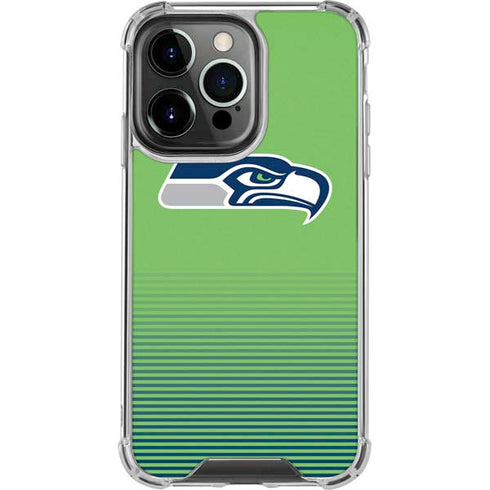 NFL Seattle Seahawks Breakaway iPhone 13 Pro Clear Case