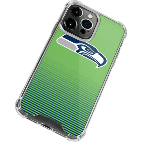 NFL Seattle Seahawks Breakaway iPhone 13 Pro Clear Case