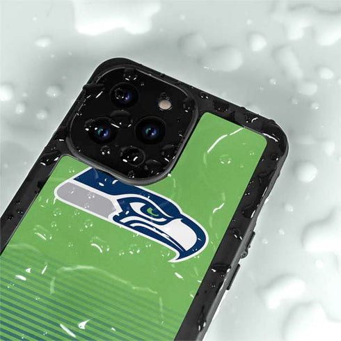 NFL Seattle Seahawks Breakaway iPhone 14 Pro Max Waterproof Case