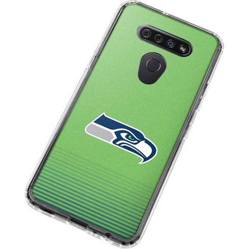 NFL Seattle Seahawks Breakaway LG K51/Q51 Clear Case