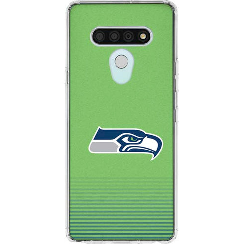 NFL Seattle Seahawks Breakaway LG Stylo 6 Clear Case