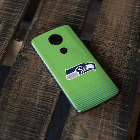 NFL Seattle Seahawks Breakaway Moto E5 Plus Skin