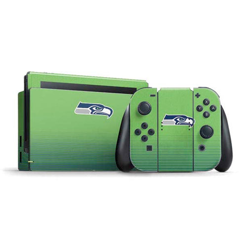 NFL Seattle Seahawks Breakaway Nintendo Switch Bundle Skin