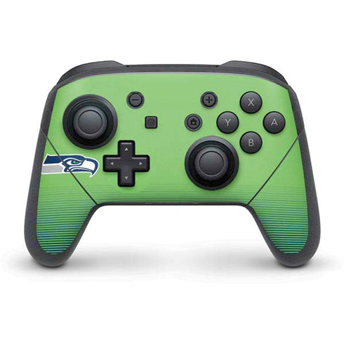 NFL Seattle Seahawks Breakaway Nintendo Switch Pro Controller Skin