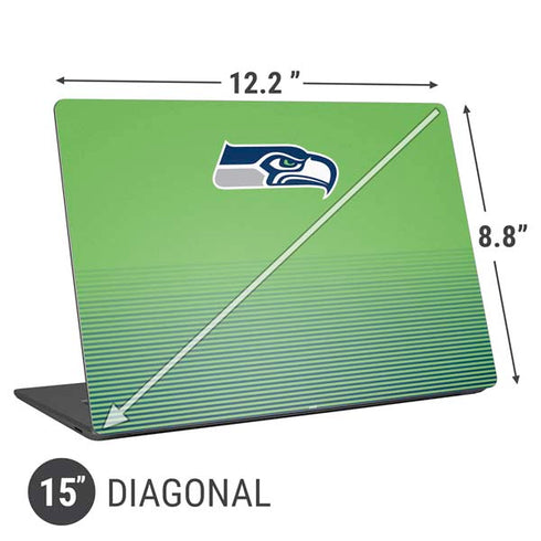 NFL Seattle Seahawks Breakaway Universal Laptop 15in (12.2 x 8.8in) Skin