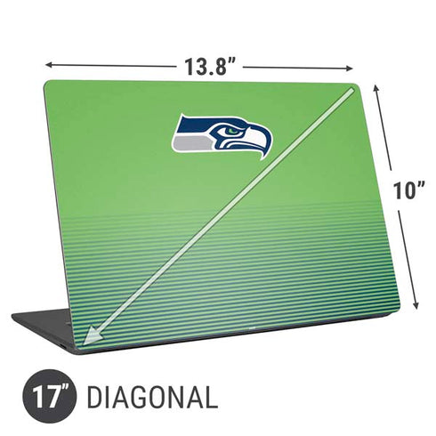 NFL Seattle Seahawks Breakaway Universal Laptop 17in (13.8 x 10in) Skin