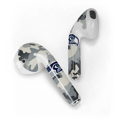 NFL Seattle Seahawks Camo Apple AirPods Skin