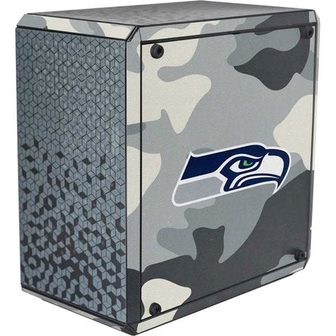 NFL Seattle Seahawks Camo Cooler Master MasterBox Q300L Mini Tower Skin