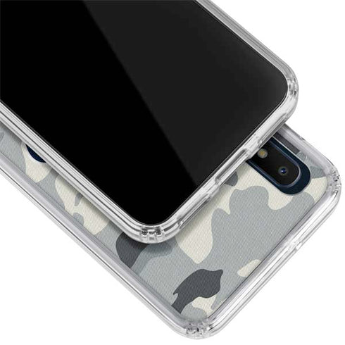NFL Seattle Seahawks Camo Galaxy A10e Clear Case