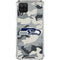 NFL Seattle Seahawks Camo Galaxy A12 Clear Case