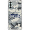 NFL Seattle Seahawks Camo Galaxy A13 5G Clear Case
