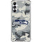 NFL Seattle Seahawks Camo Galaxy A14 5G Clear Case