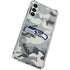 NFL Seattle Seahawks Camo Galaxy A15 5G Clear Case