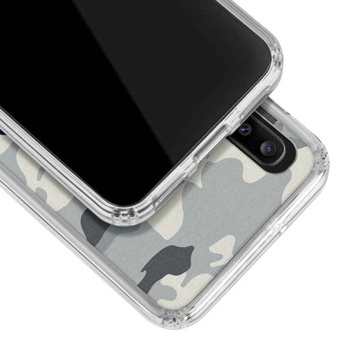 NFL Seattle Seahawks Camo Galaxy A30 Clear Case