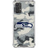 NFL Seattle Seahawks Camo Galaxy A32 5G Clear Case