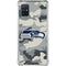 NFL Seattle Seahawks Camo Galaxy A51 5G Clear Case