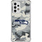 NFL Seattle Seahawks Camo Galaxy A53 5G Clear Case