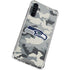 NFL Seattle Seahawks Camo Galaxy A54 5G Clear Case