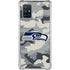 NFL Seattle Seahawks Camo Galaxy A71 5G Clear Case
