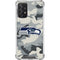 NFL Seattle Seahawks Camo Galaxy A72 5G Clear Case