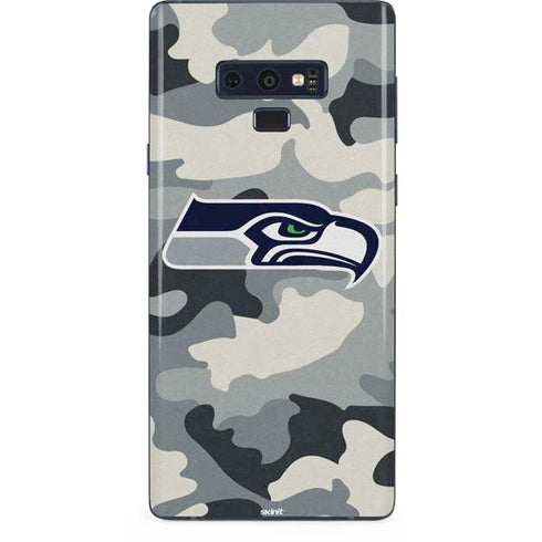 NFL Seattle Seahawks Camo Galaxy Note 9 Skin