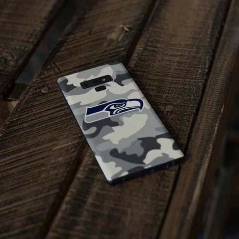 NFL Seattle Seahawks Camo Galaxy Note 9 Skin