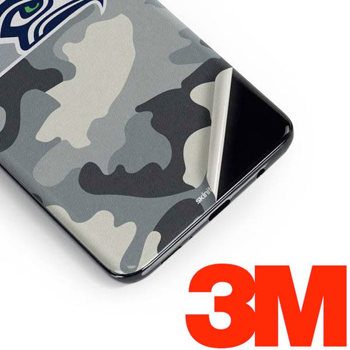 NFL Seattle Seahawks Camo Galaxy S10e Skin