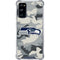 NFL Seattle Seahawks Camo Galaxy S20 FE Clear Case