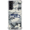 NFL Seattle Seahawks Camo Galaxy S21 5G Clear Case