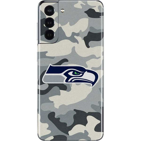 NFL Seattle Seahawks Camo Galaxy S21 5G Skin