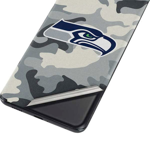 NFL Seattle Seahawks Camo Galaxy S21 5G Skin