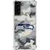 NFL Seattle Seahawks Camo Galaxy S21 FE Clear Case