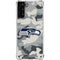 NFL Seattle Seahawks Camo Galaxy S21 Plus 5G Clear Case
