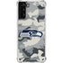 NFL Seattle Seahawks Camo Galaxy S21 Plus 5G Clear Case