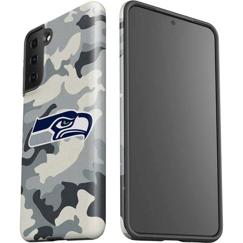 NFL Seattle Seahawks Camo Galaxy S21 Plus 5G Pro Case