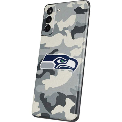 NFL Seattle Seahawks Camo Galaxy S21 Plus 5G Skin