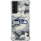 NFL Seattle Seahawks Camo Galaxy S22 Clear Case