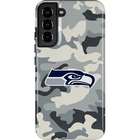 NFL Seattle Seahawks Camo Galaxy S22 Plus Pro Case