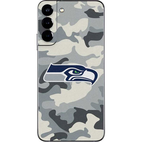 NFL Seattle Seahawks Camo Galaxy S22 Plus Skin