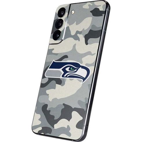 NFL Seattle Seahawks Camo Galaxy S22 Plus Skin