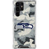 NFL Seattle Seahawks Camo Galaxy S22 Ultra Clear Case