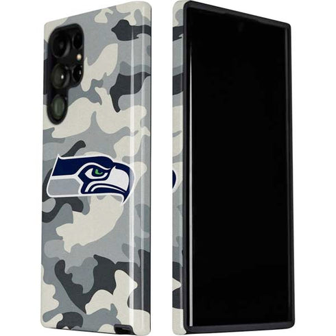 NFL Seattle Seahawks Camo Galaxy S22 Ultra Pro Case